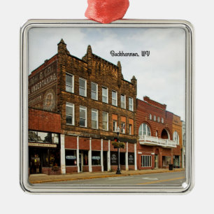 Buckhannon, West Virginia Ornament Aus Metall