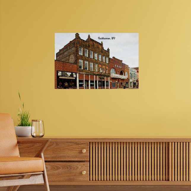 Buckhannon, West Virginia Poster (Wohnzimmer 2)