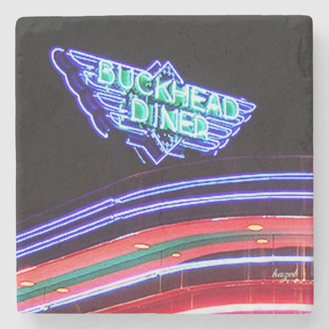 Buckhead Diner Atlanta, Buckhead Diner Steinuntersetzer (Vorderseite)