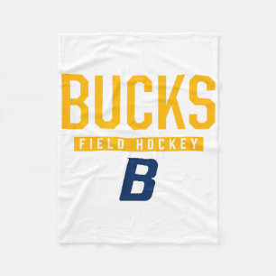 Buckhorn Bucks Logo Feldhockey Hs  Fleecedecke