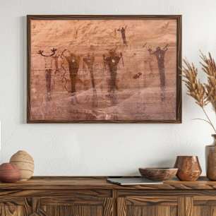 Buckhorn Wash Utah Piktogramme Poster
