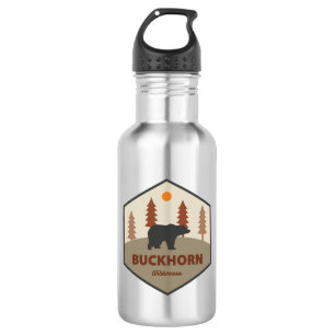 Buckhorn Wilderness Washington Bear Edelstahlflasche