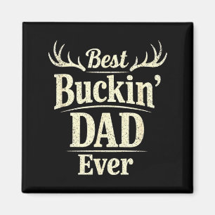 Buckin Papa lustiger Hirschjagd-Klassiker zum Vate Magnet