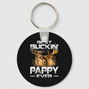 Buckin 'Pappy Ever Shirt Hirschjagd Bucking Vater Schlüsselanhänger