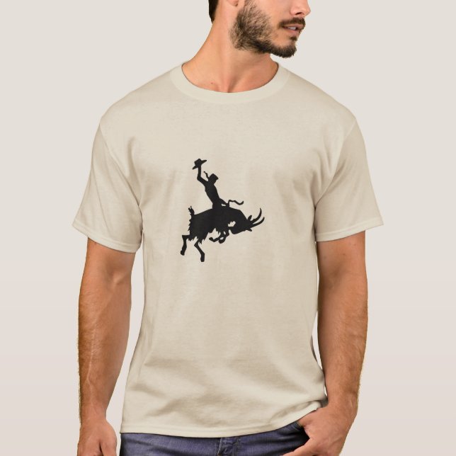 Bucking Bronco Billy Goat T-Shirt (Vorderseite)