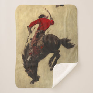 Bucking Bronco von Newell Convers Wyeth Sherpadecke
