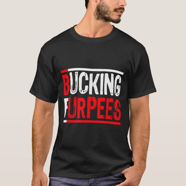 Bucking Furpees Burpees Workout Enthusiast Christm T-Shirt (Vorderseite)