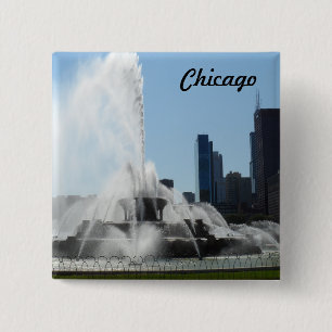 Buckingham Brunnen - Chicago Button