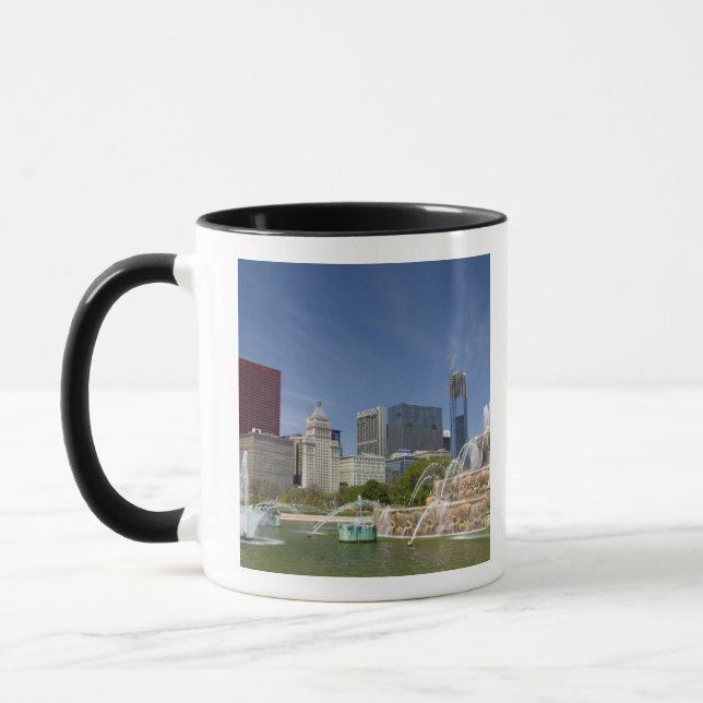 Buckingham-Brunnen in Grant Park, 2 Tasse (Links)