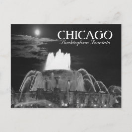 Buckingham Fountain Chicago Postkarte