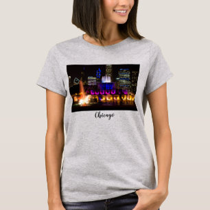 Buckingham Fountain Chicago T - Shirt