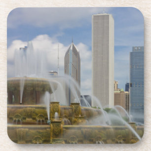 Buckingham Fountain Getränkeuntersetzer