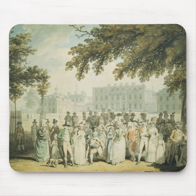 Buckingham Haus, St James Park, 1790 Mousepad (Vorne)
