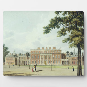 Buckingham House, aus "The History of the Royal R Fotoplatte