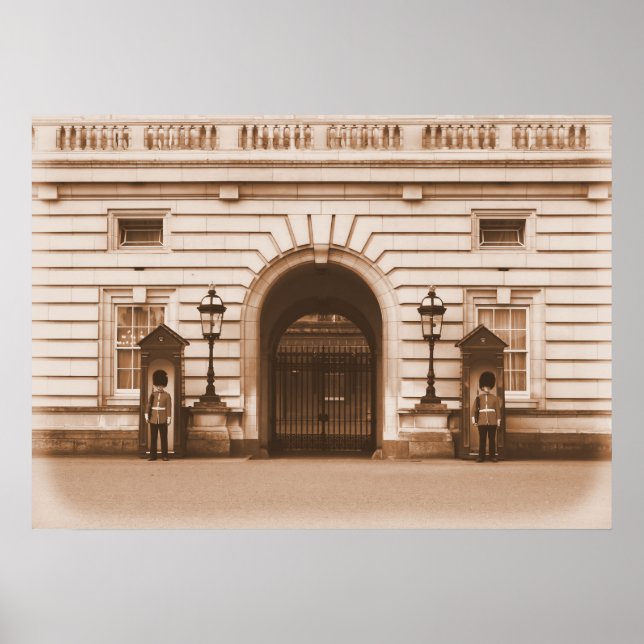 Buckingham Palace Guards - London Poster (Vorne)
