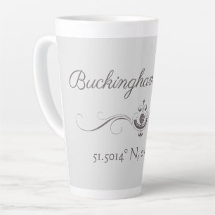 Buckingham Palace Latitude und Longitude Milchtasse