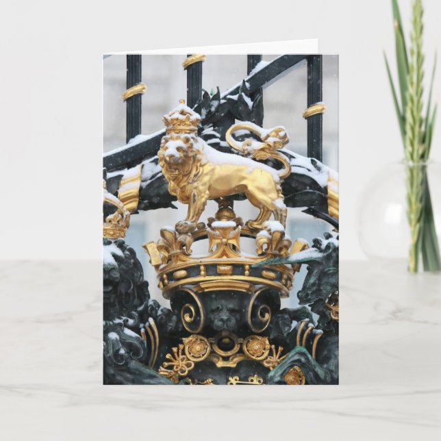 Buckingham Palace London Feiertagskarte (Vorderseite)