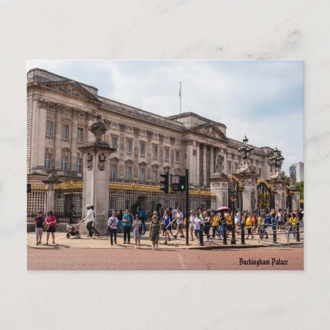 Buckingham Palace , London Postcard Postkarte (Vorderseite)