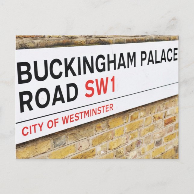 Buckingham Palace, London - Postkarte (Vorderseite)