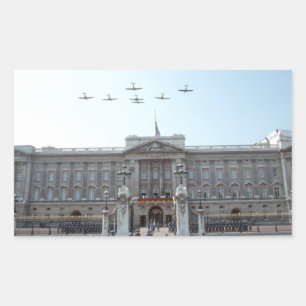 Buckingham Palace London Rechteckiger Aufkleber
