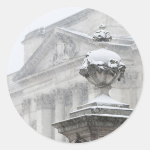 Buckingham Palace London Runder Aufkleber