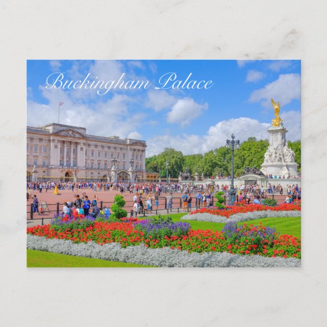 Buckingham Palace, London UK Postcard Postkarte (Vorderseite)