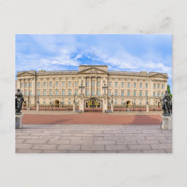 Buckingham Palace, London UK Postkarte (Vorderseite)