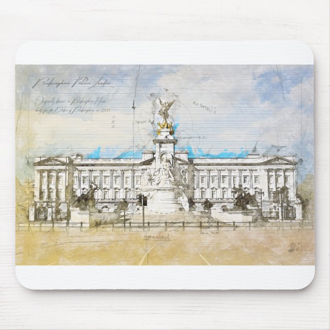 Buckingham Palace Mousepad (Vorne)