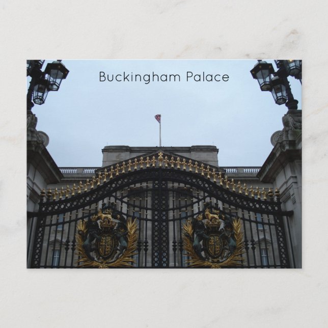 Buckingham Palace Postcard Feiertagspostkarte (Vorderseite)