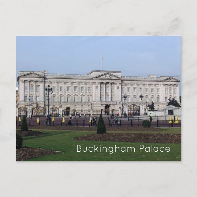 Buckingham Palace Postcard Feiertagspostkarte (Vorderseite)