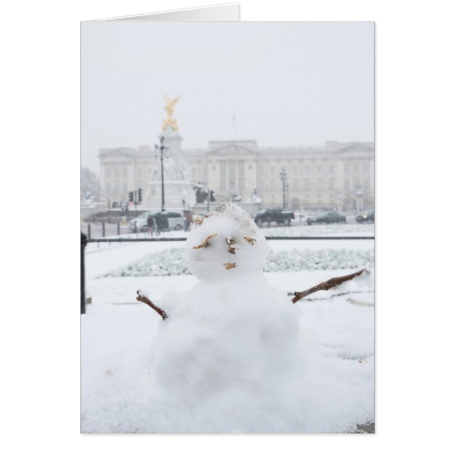 Buckingham Palace Snowman London (Vorne)