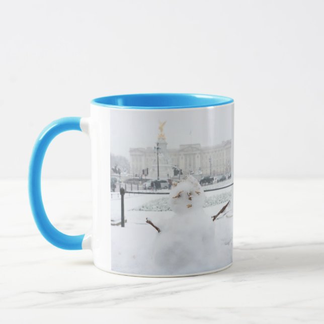 Buckingham Palace Snowman London Tasse (Links)