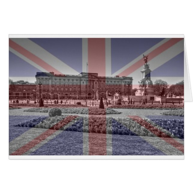 Buckingham Palace Union Jack Flag (Vorderseite (Horizontal))