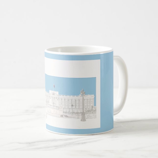 Buckingham- PalaceTasse Kaffeetasse (VorderseiteRechts)