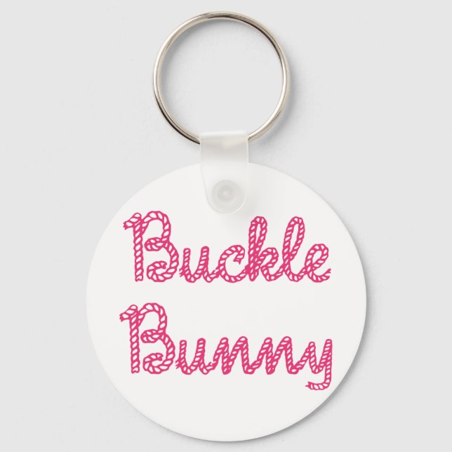 Buckle Bunny Schlüsselanhänger (Vorderseite)