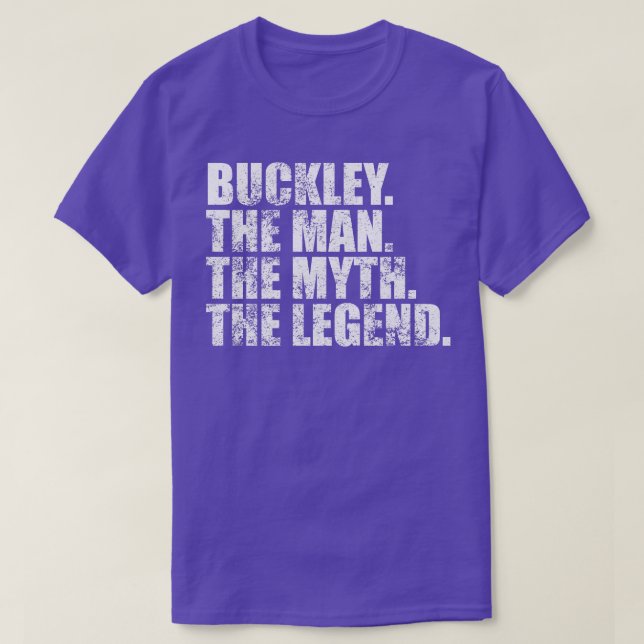 Buckley Buckley Familienname Buckley Nachname Buck T-Shirt (Design vorne)