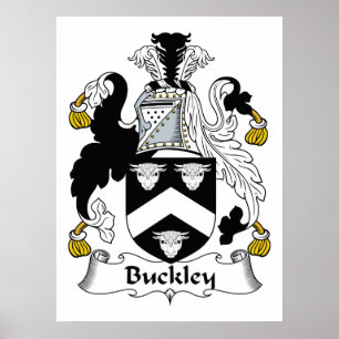 Buckley Familienwappen Poster