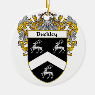 Buckley Wappen/Familienwappen Keramikornament