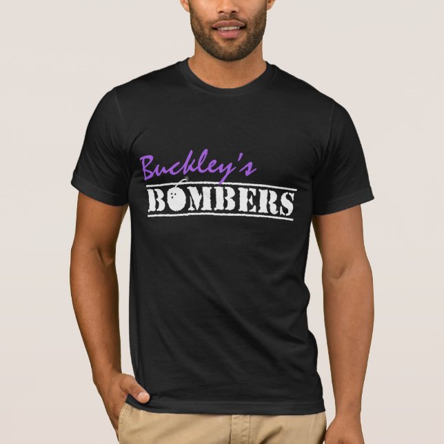 Buckleys Bomber T-Shirt (Vorderseite)