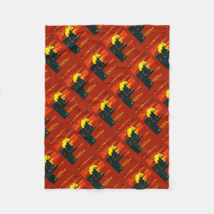 Buckliger von Notre Dame Fleecedecke