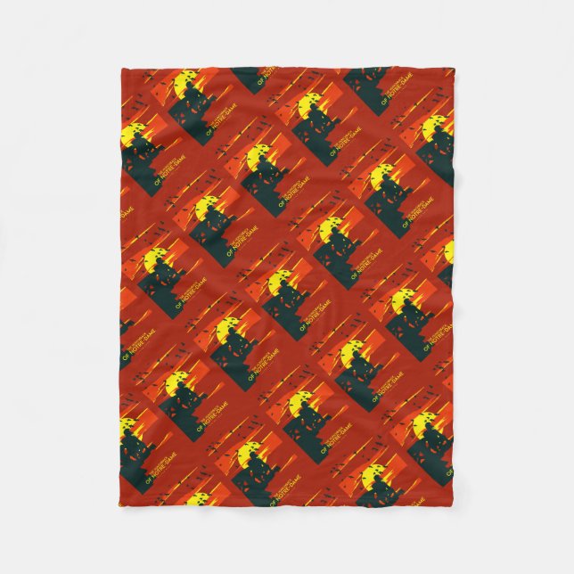 Buckliger von Notre Dame Fleecedecke (Vorderseite)