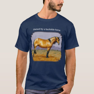 Bucksin Wild Horse Mustang Stallion T-Shirt