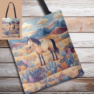 Buckskin Horse Girl Pony Cactus