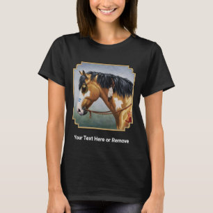 Buckskin Pinto Indianerpferd T-Shirt