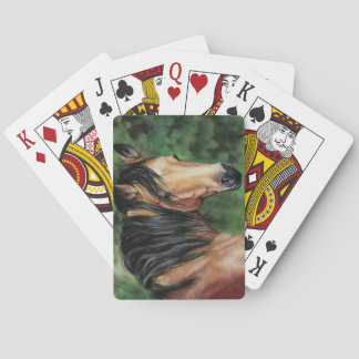 Buckskin Quarter Horse Mare Spielkarten