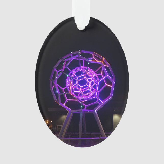 Buckyball-Skulptur #5 Ornament (Vorderseite)