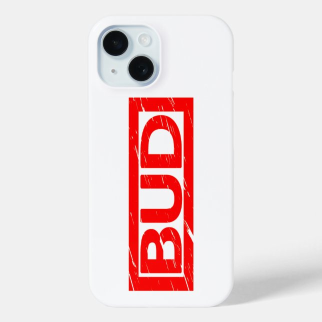 Bud-Briefmarke Case-Mate iPhone Hülle (Rückseite)