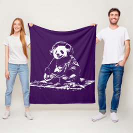 Buda Panda Fleecedecke