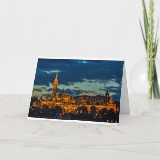Budapest-Bild Feiertagskarte