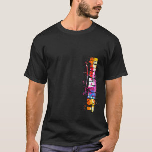 Budapest Budapester Wasserfarbe Buchstaben T-Shirt